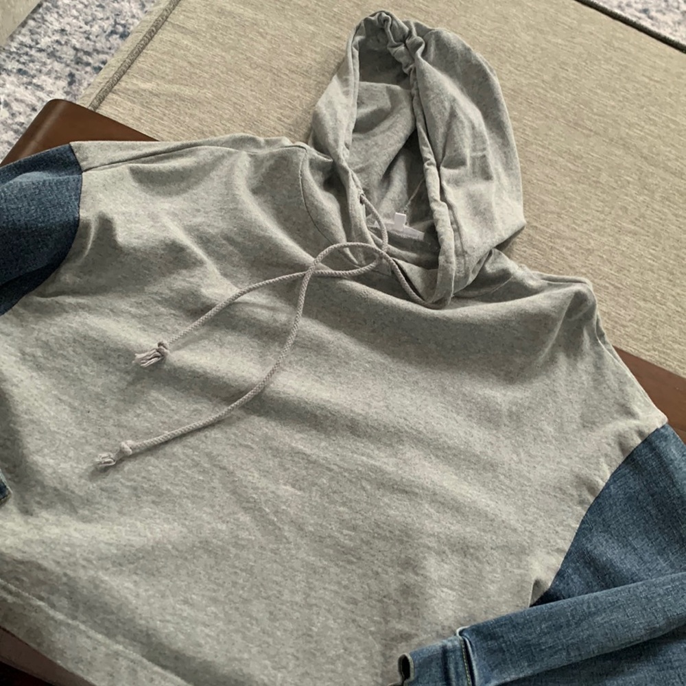 Emory park cropped shirt small #6